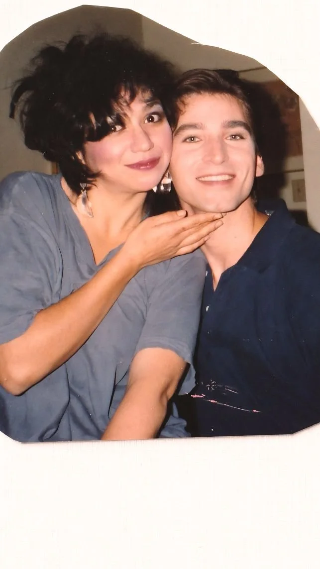 MARI WITH JOHN'S COLLEGE SWEETHEART