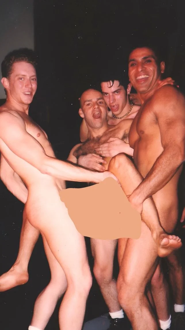 AN ORGY SCENE ON STAGE!