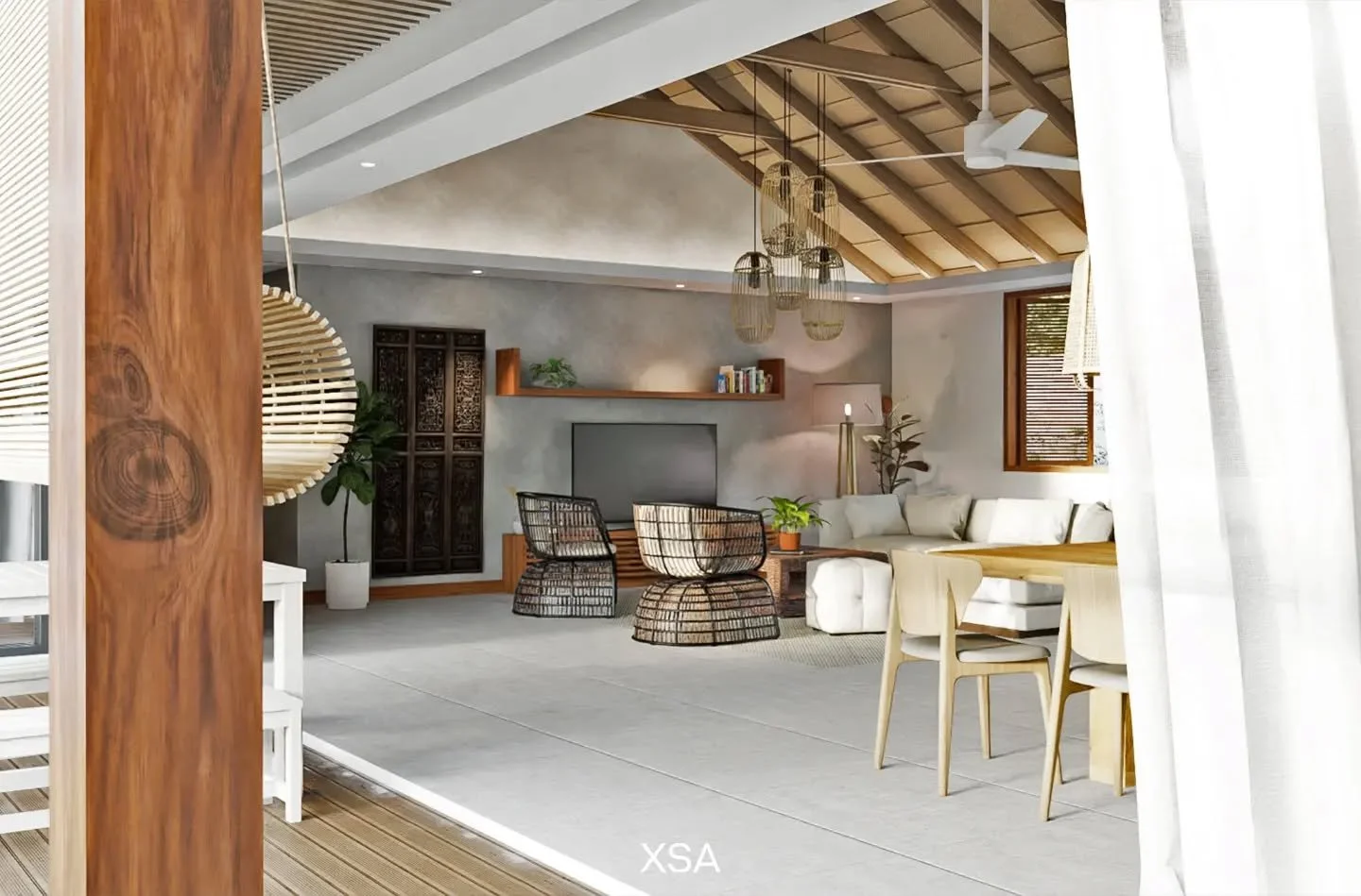 A nourishing and refreshing space designed for rest, enjoying with friends, and fostering health and mind. A great place to escape from everyday work in the city that serves as a hub for reinforcing human-nature interaction. 
 
 _

🌐 xsaph.com
📨 xs