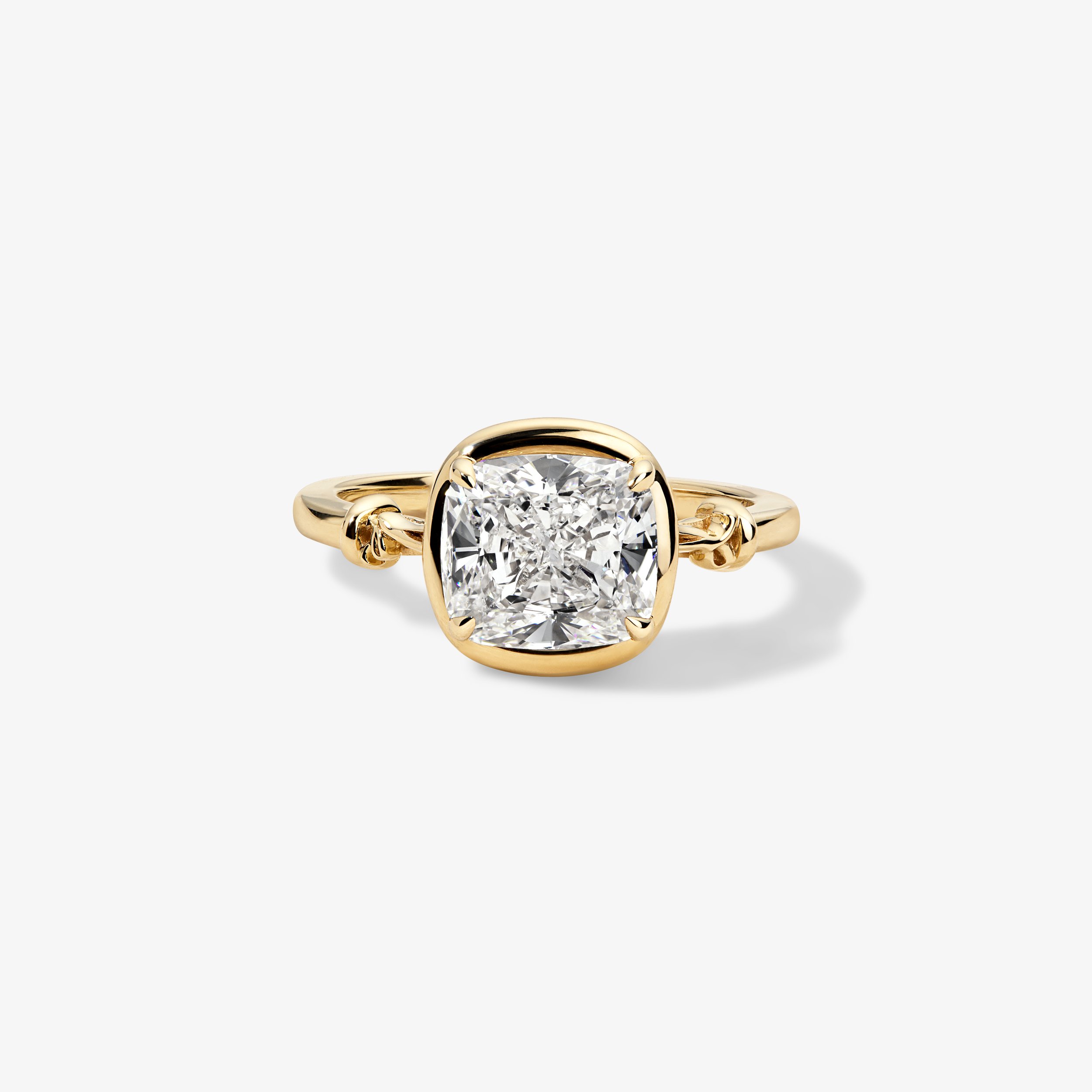 Keystone Initials Ring