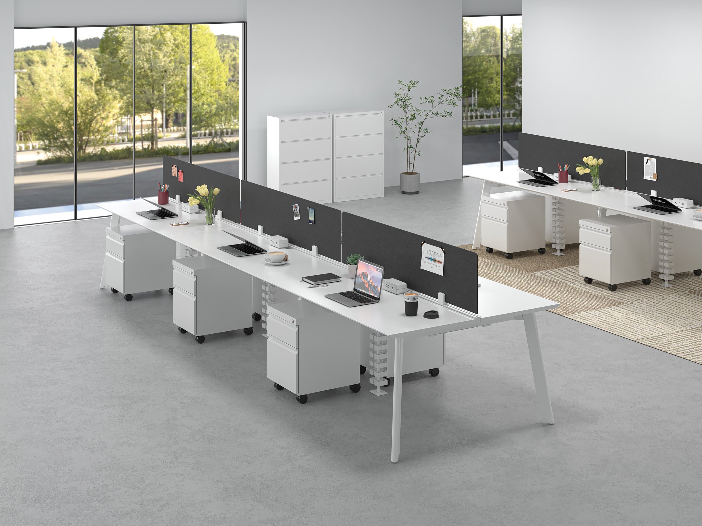 Cubicle, Standing Desk, Office Cubicle, Shared WorkSpace, Filing Cabinets, Computer Stand