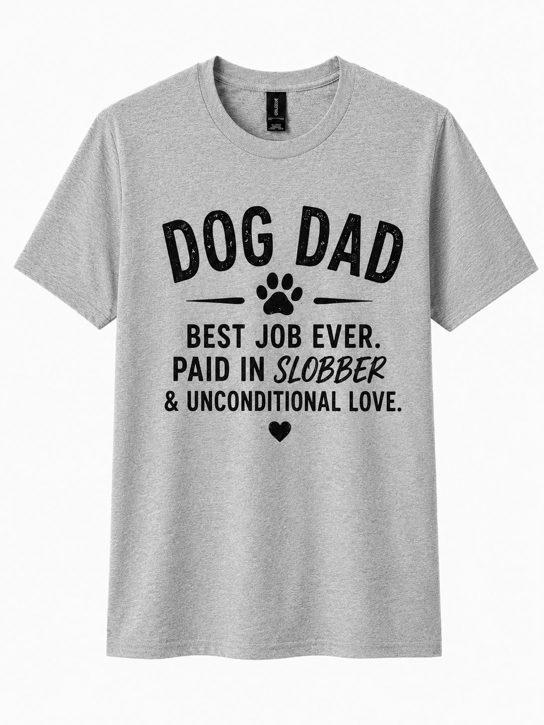 Dog Dad Best Job Ever - T-Shirt