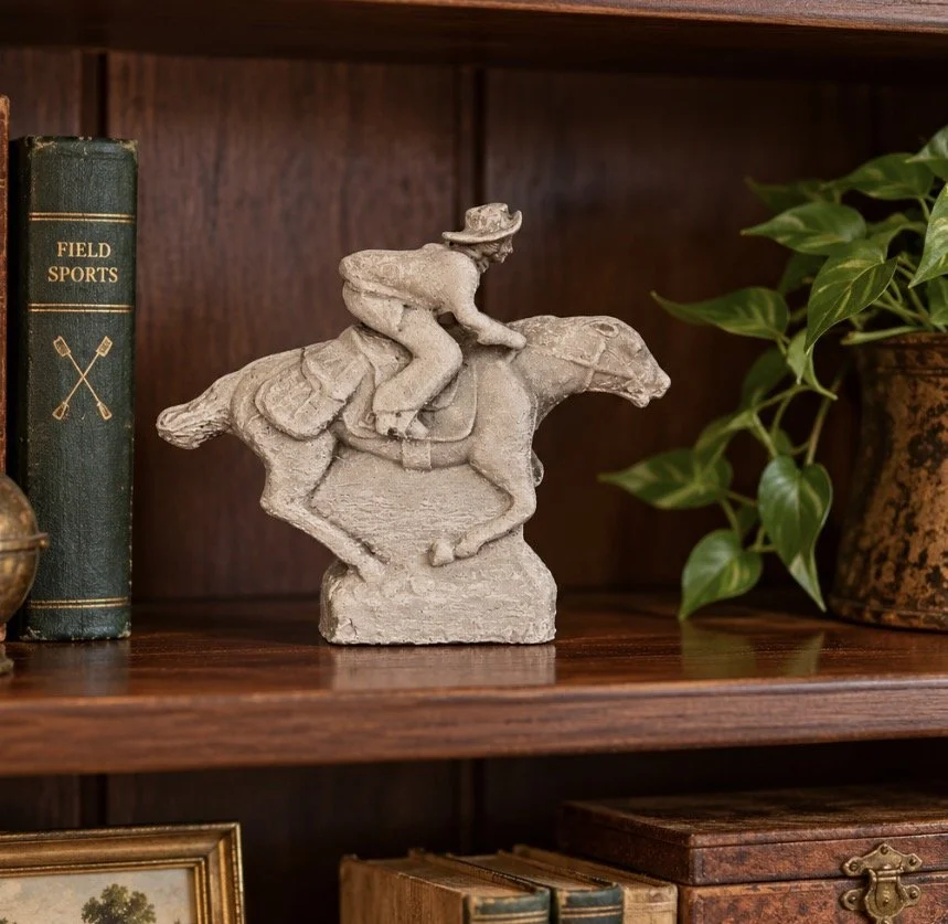 Rider on Galloping Horse Paul Revere Statue Summer July 4