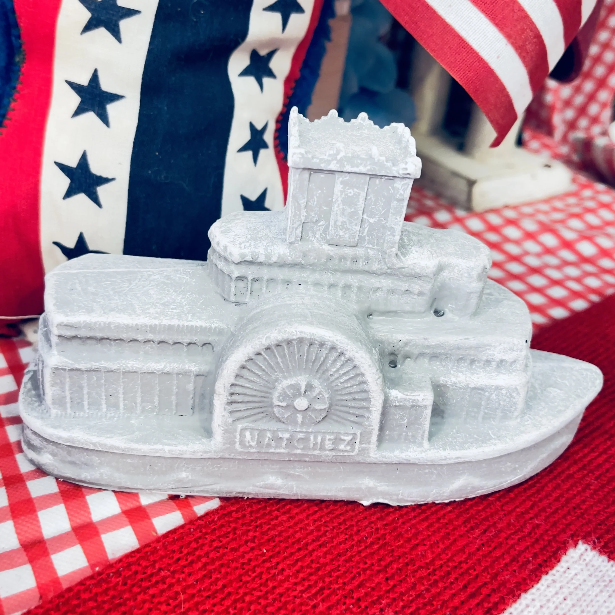 Naches River Boat Statue