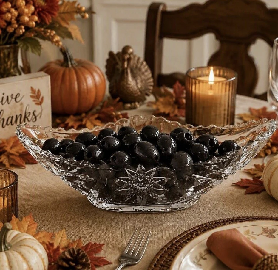 Glass Condiment Dish Anchor Hocking, USA
