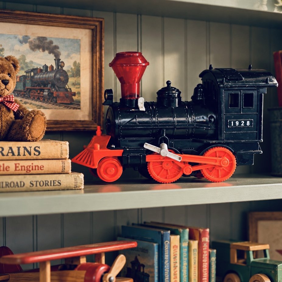 Wind Up Toy Train 1974 Durham, Japan