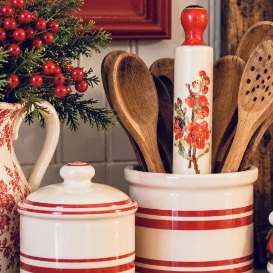 Decorative Rolling Pin Hand Painted and Designed
