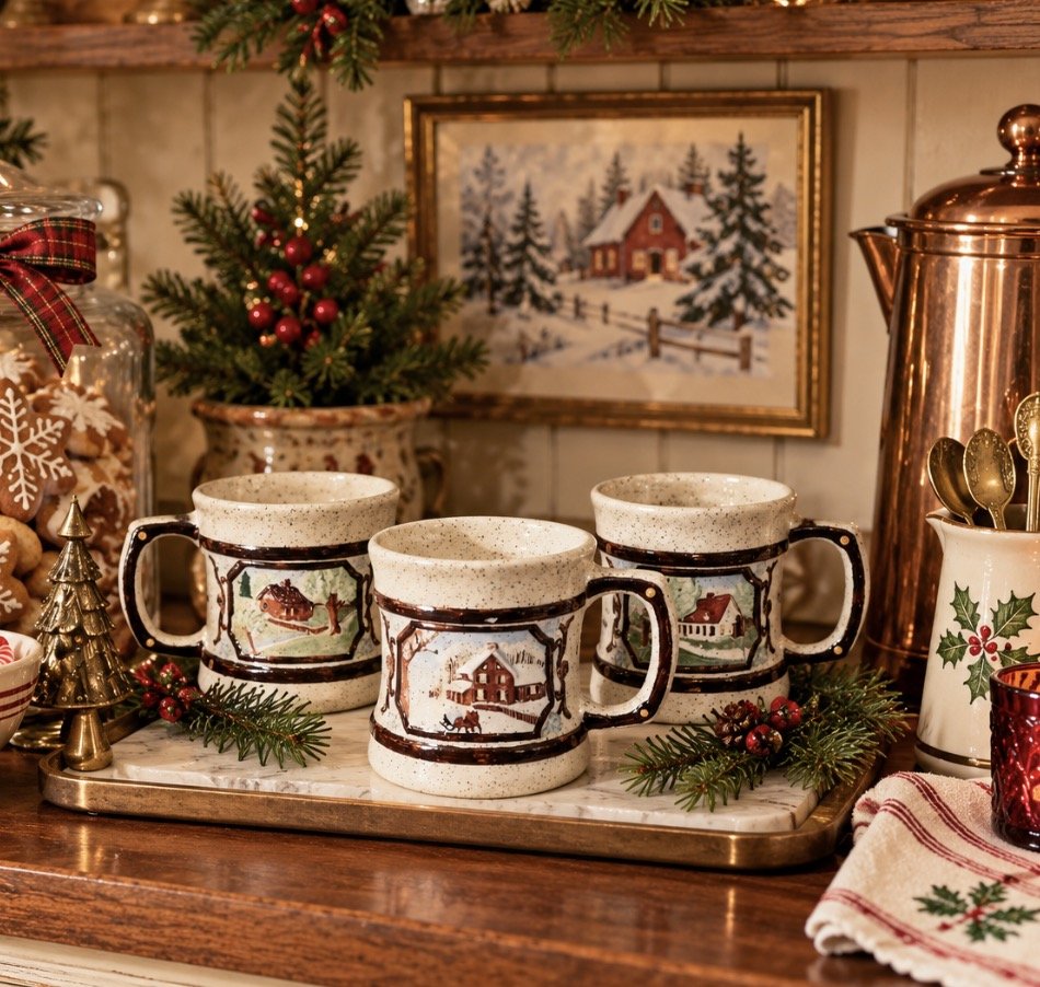 Ceramic Coffee Mugs Artist Signed Sold Individually