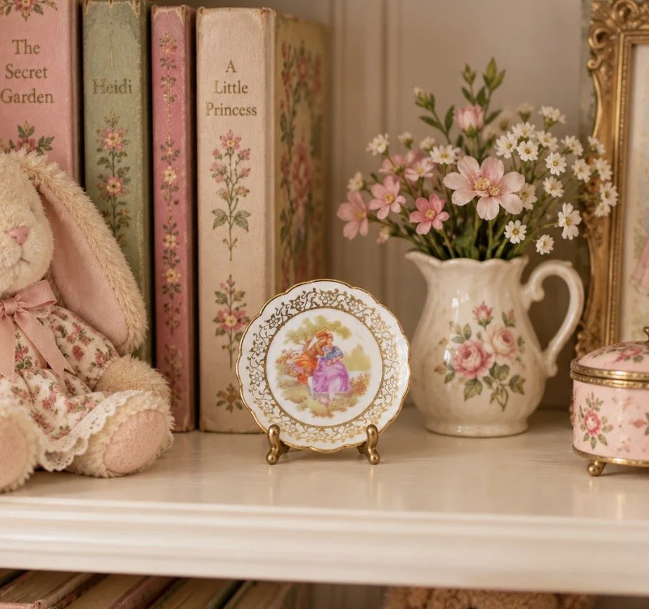 Porcelain Mini Plate Limoges France