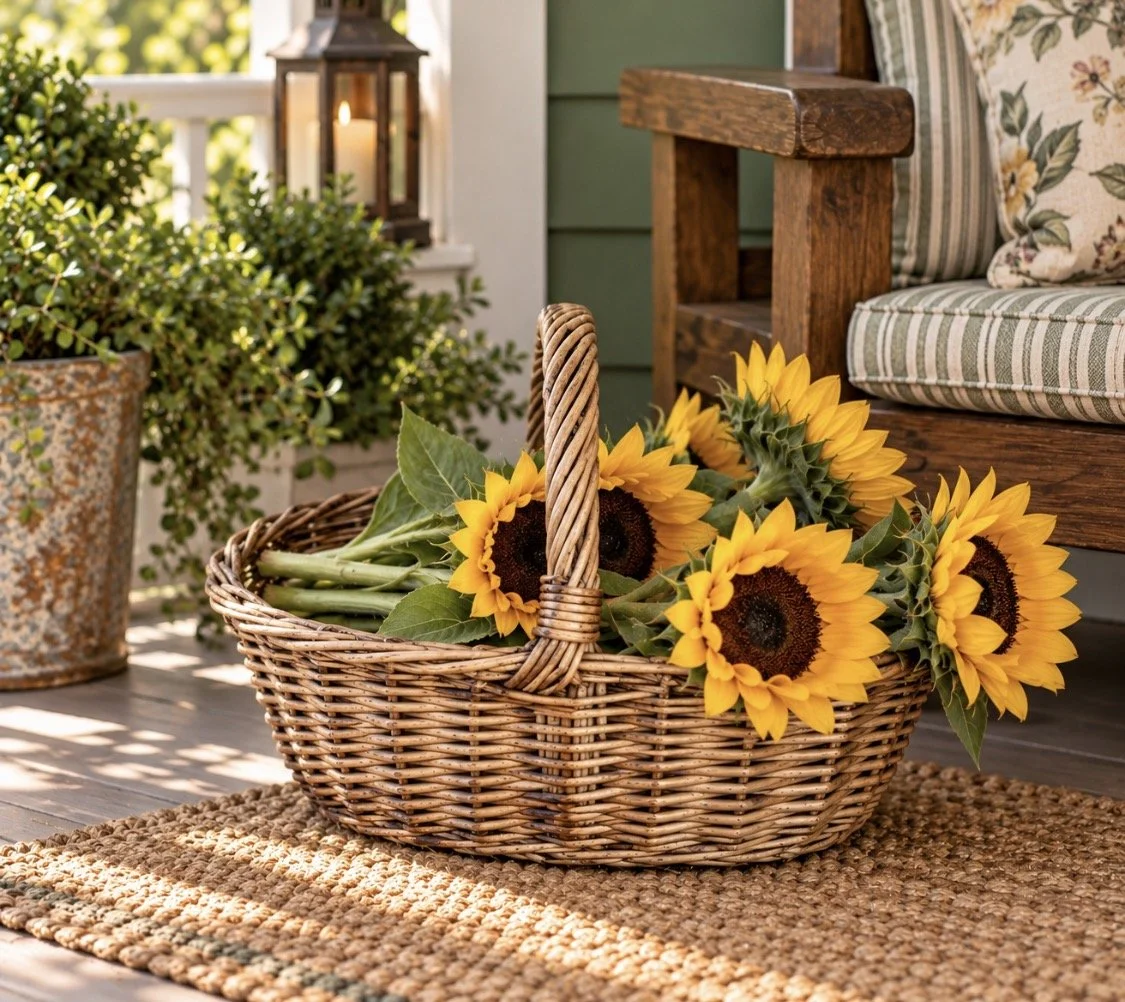 Gathering Basket - Vintage