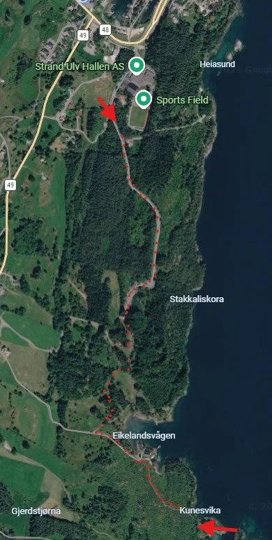 Bilde av Hatlestrandsløypo