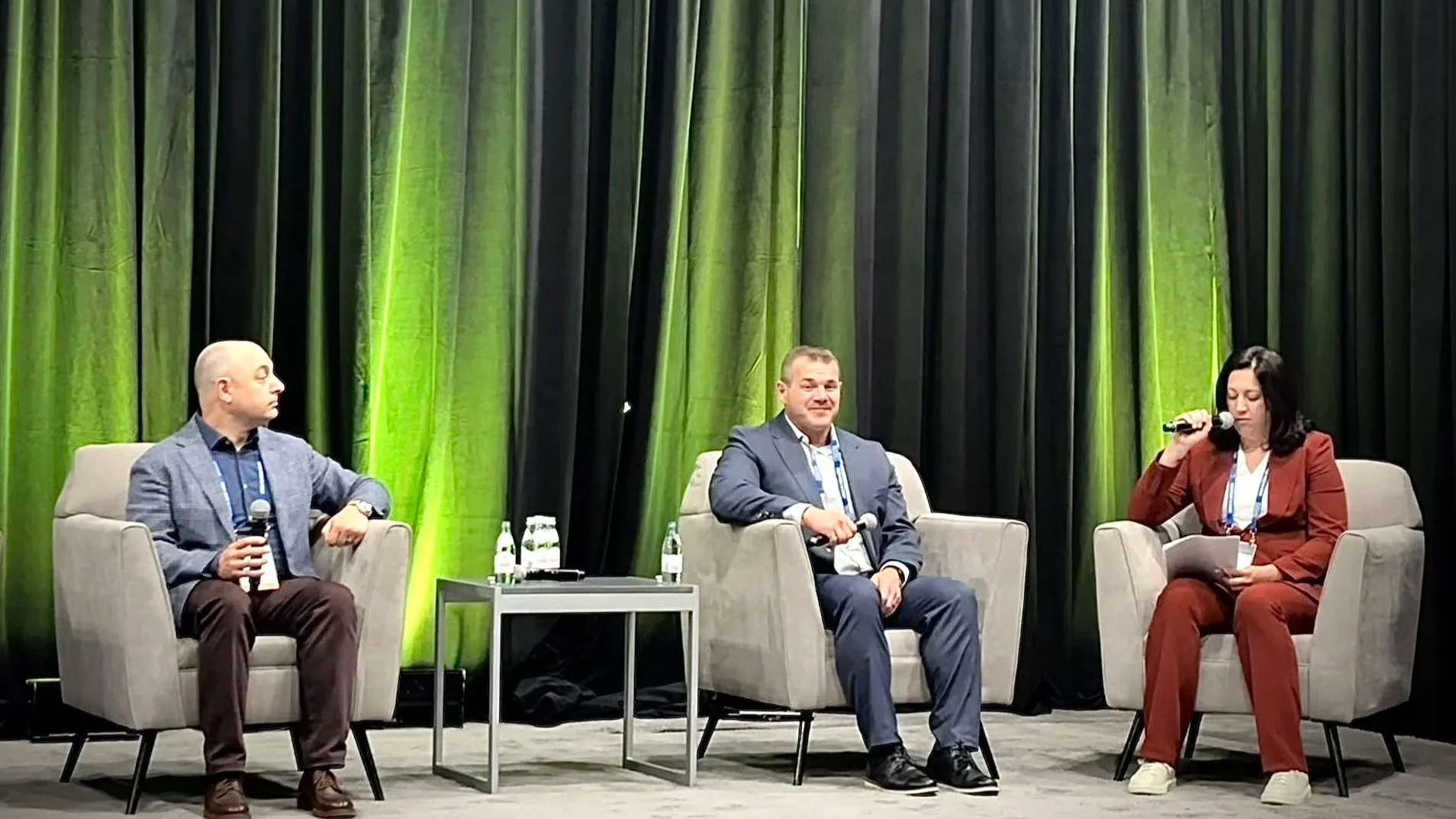 speaker panel at energy projects conference with pipeline directors of engineering