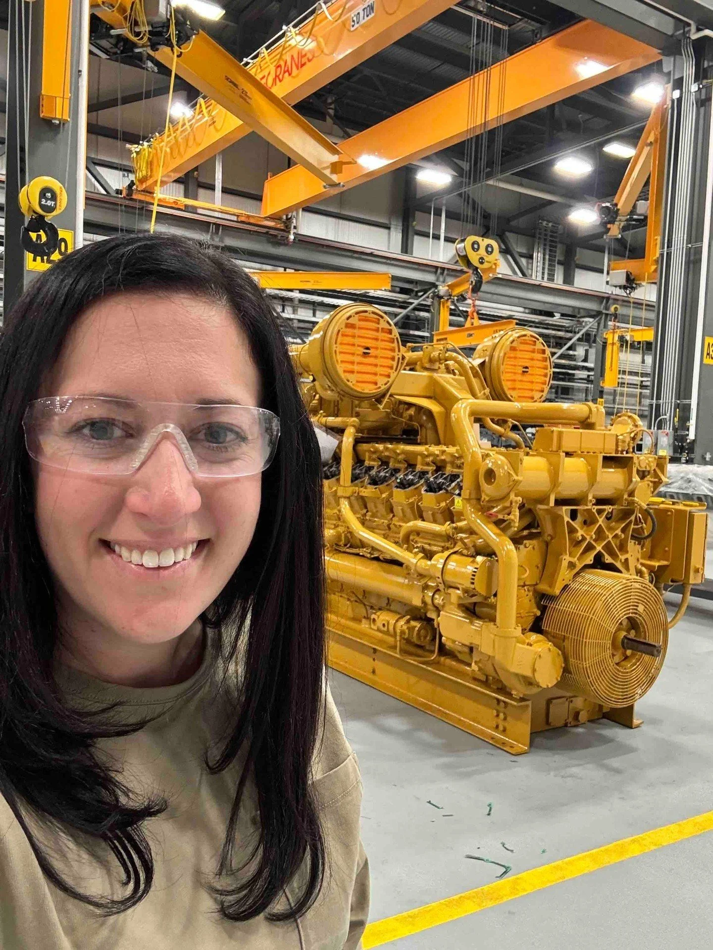 Danielle Baughman providing engineering and field support services within industrial equipment and operational project environments.