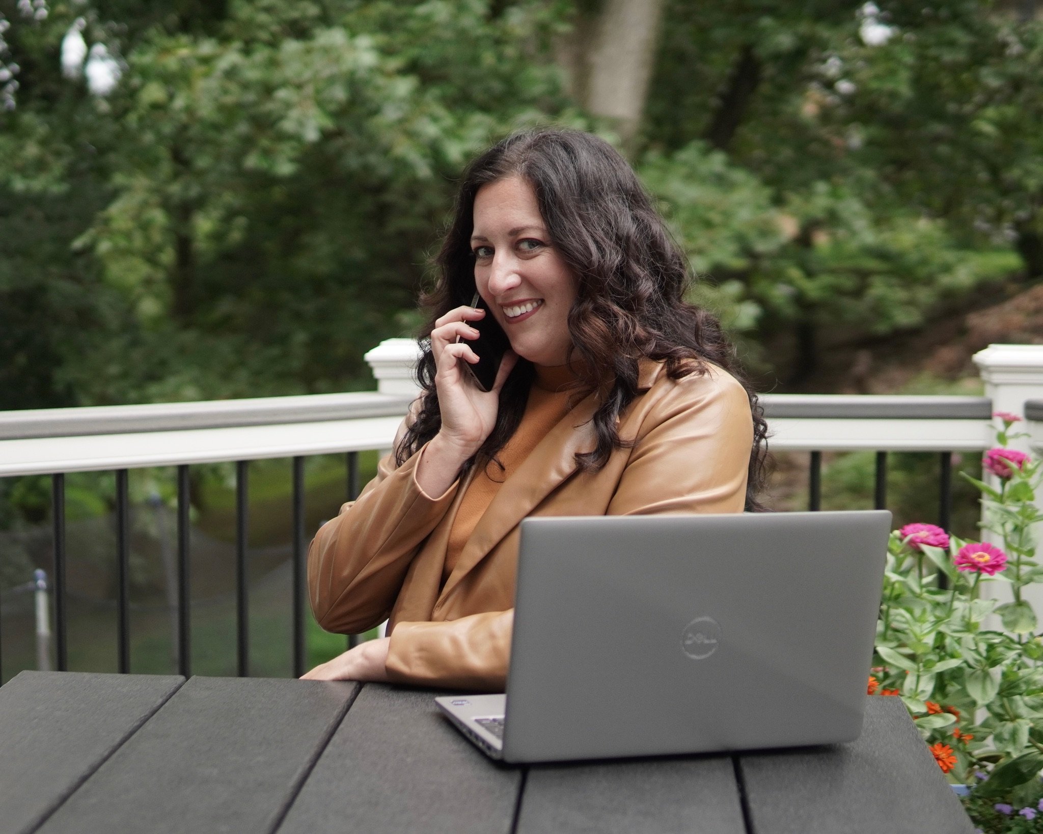 Danielle Baughman discussing speaking engagements, operational leadership topics, industry events, and organizational collaboration during a discovery call.