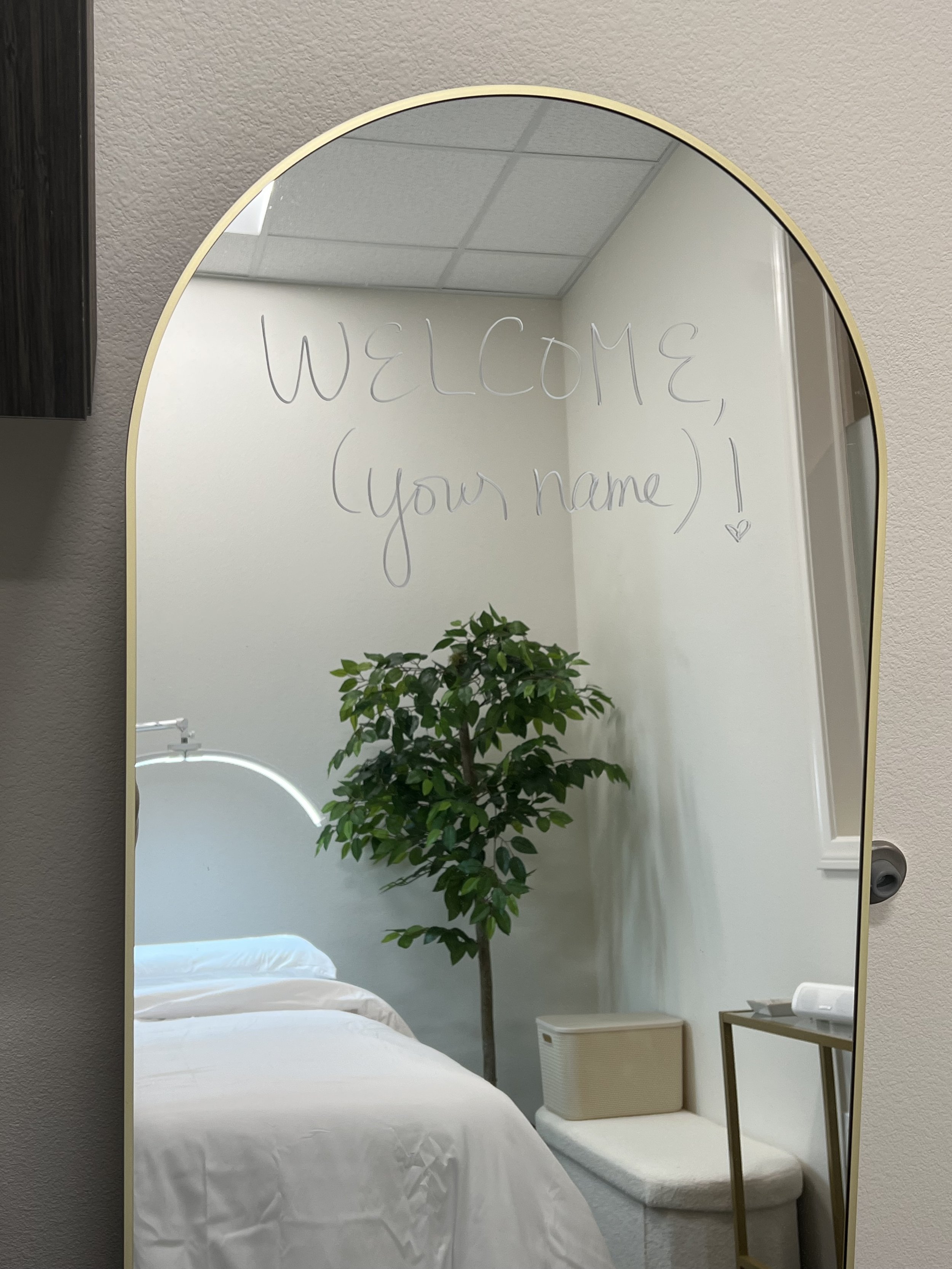 welcome message with your name for El Monte facials, El Monte Korean lash lift, El Monte brow lamination
