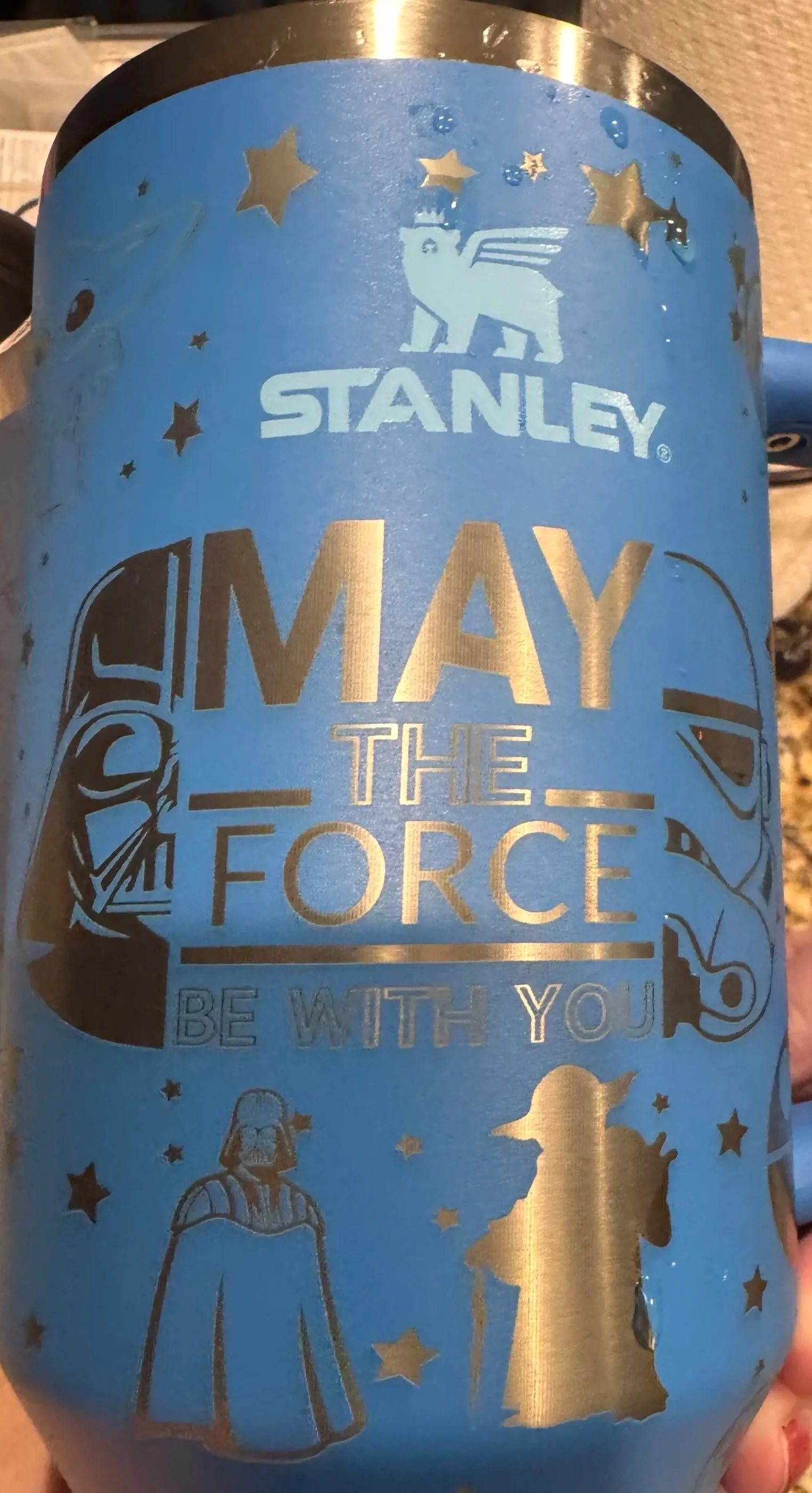 40 ounce Engraved Stanley Tumbler