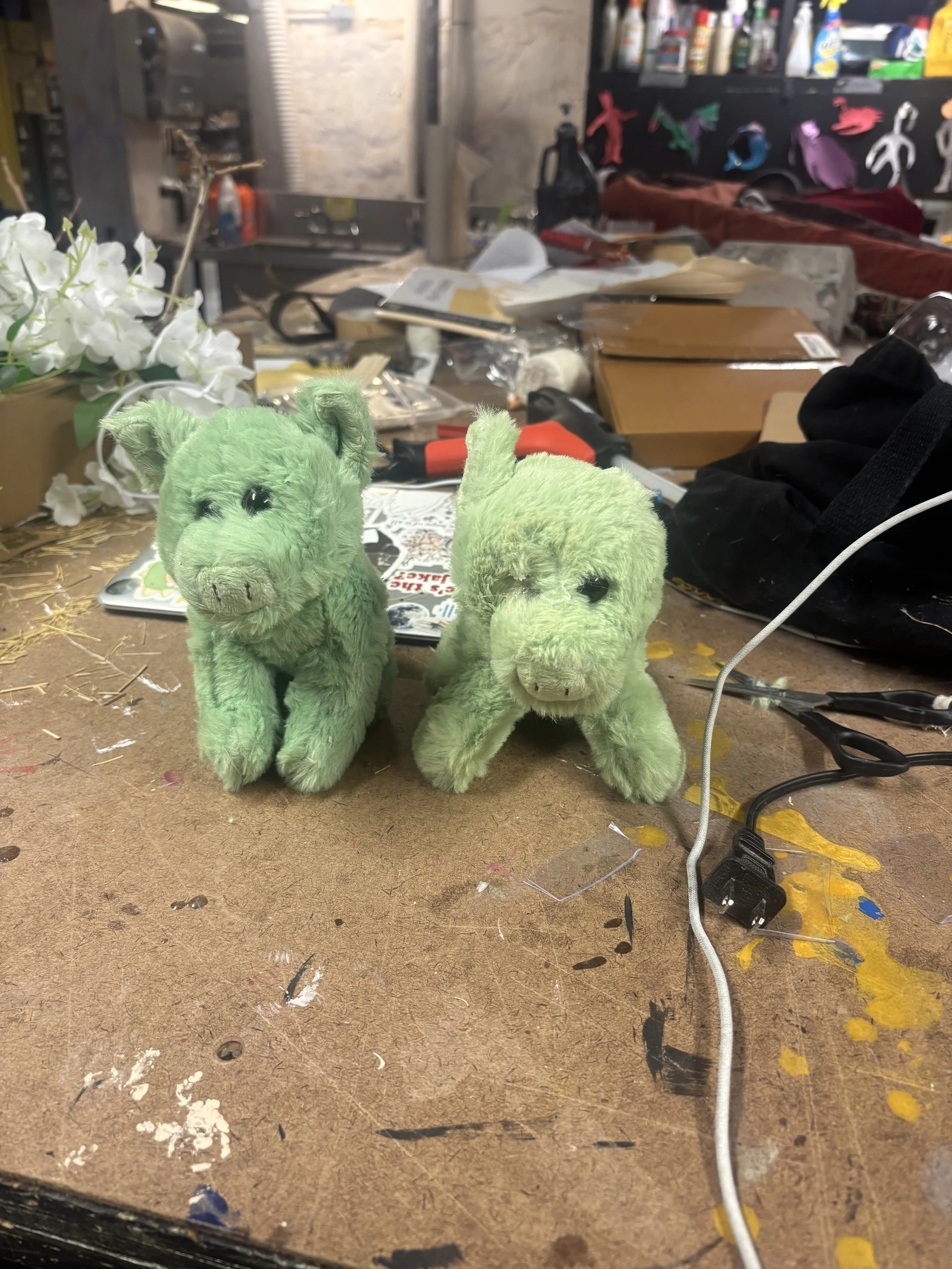 New and Old Green Pigs (Compete), "The Pillowman," Dir. Camden Hornor