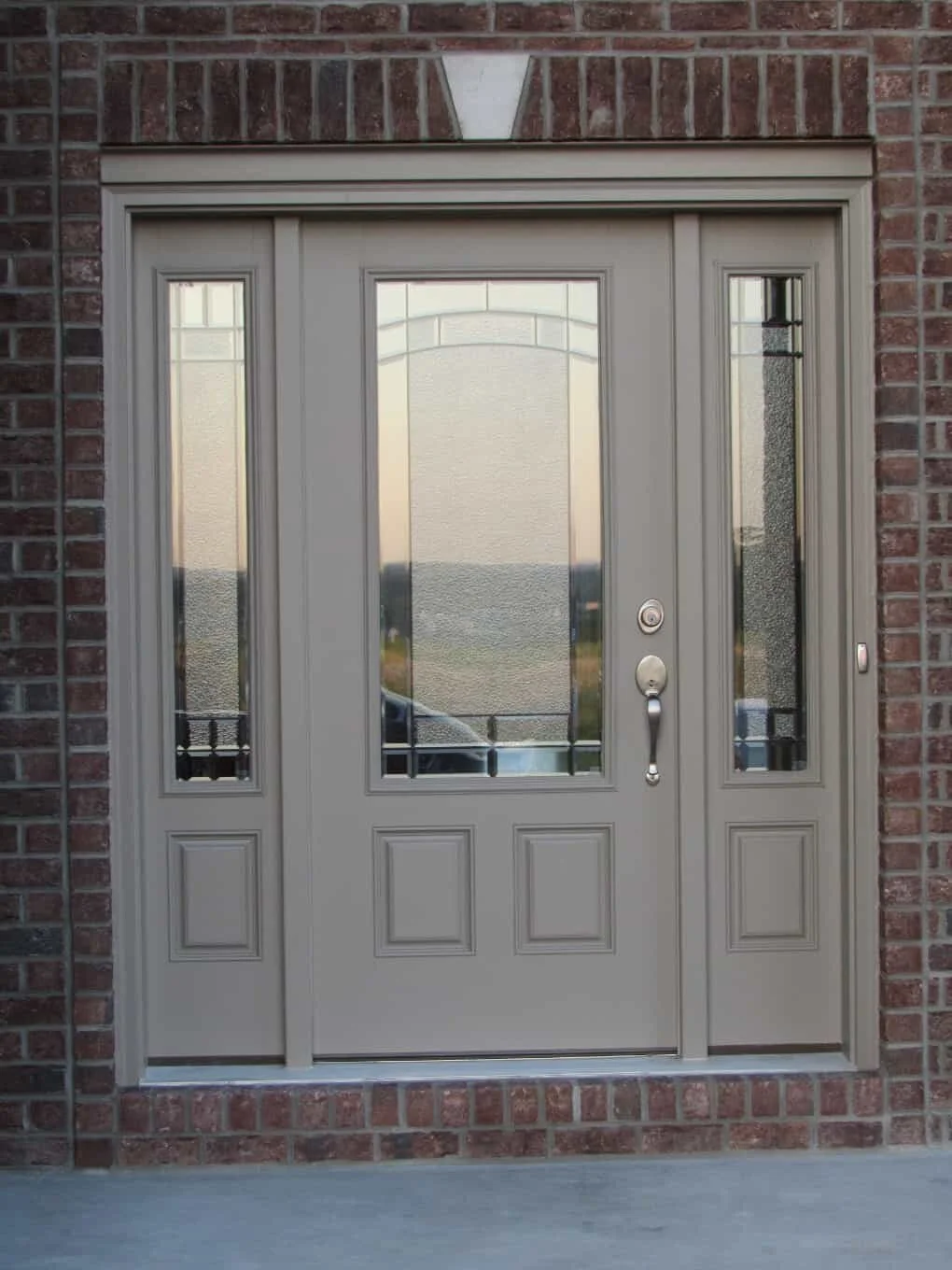 Your selection of custom front door (within a generous allowance)