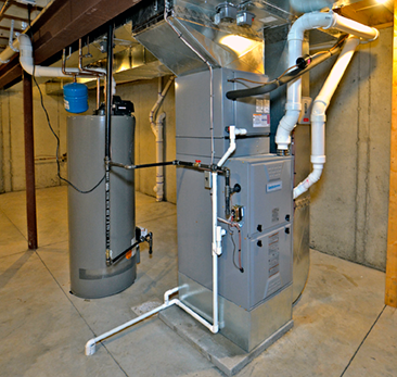 95% High efficiency gas furnace with add on humidifier (10yr warranty - parts & labor)