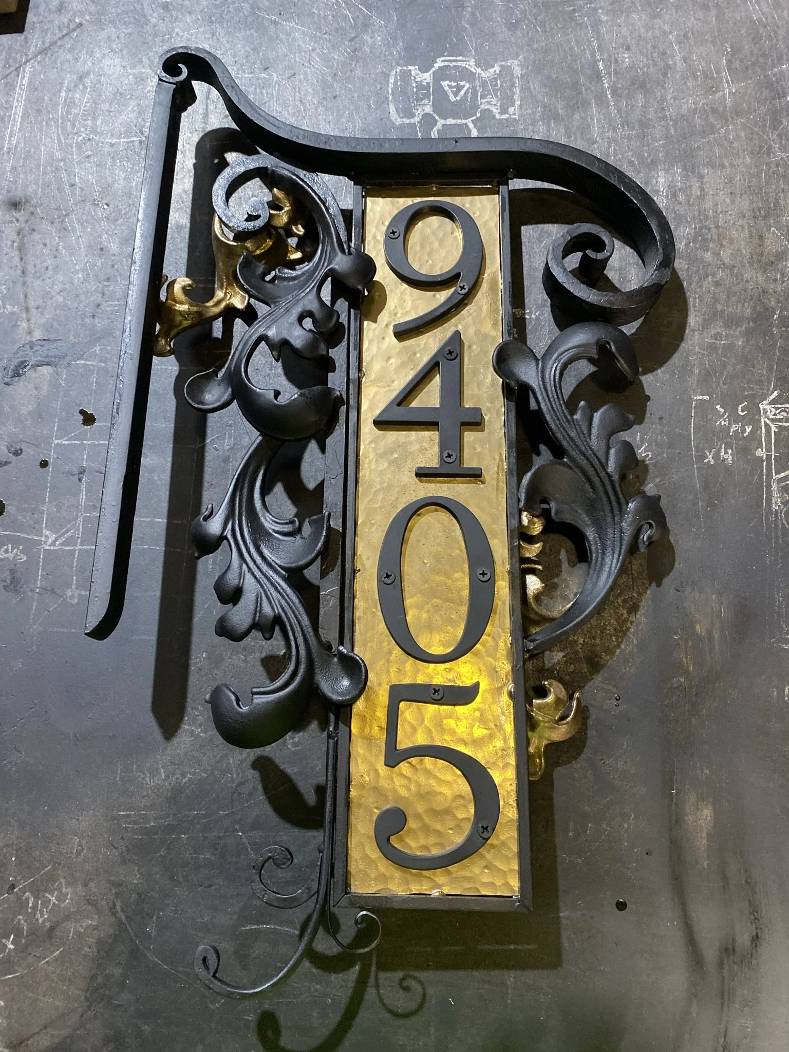 Bespoke Address Sign