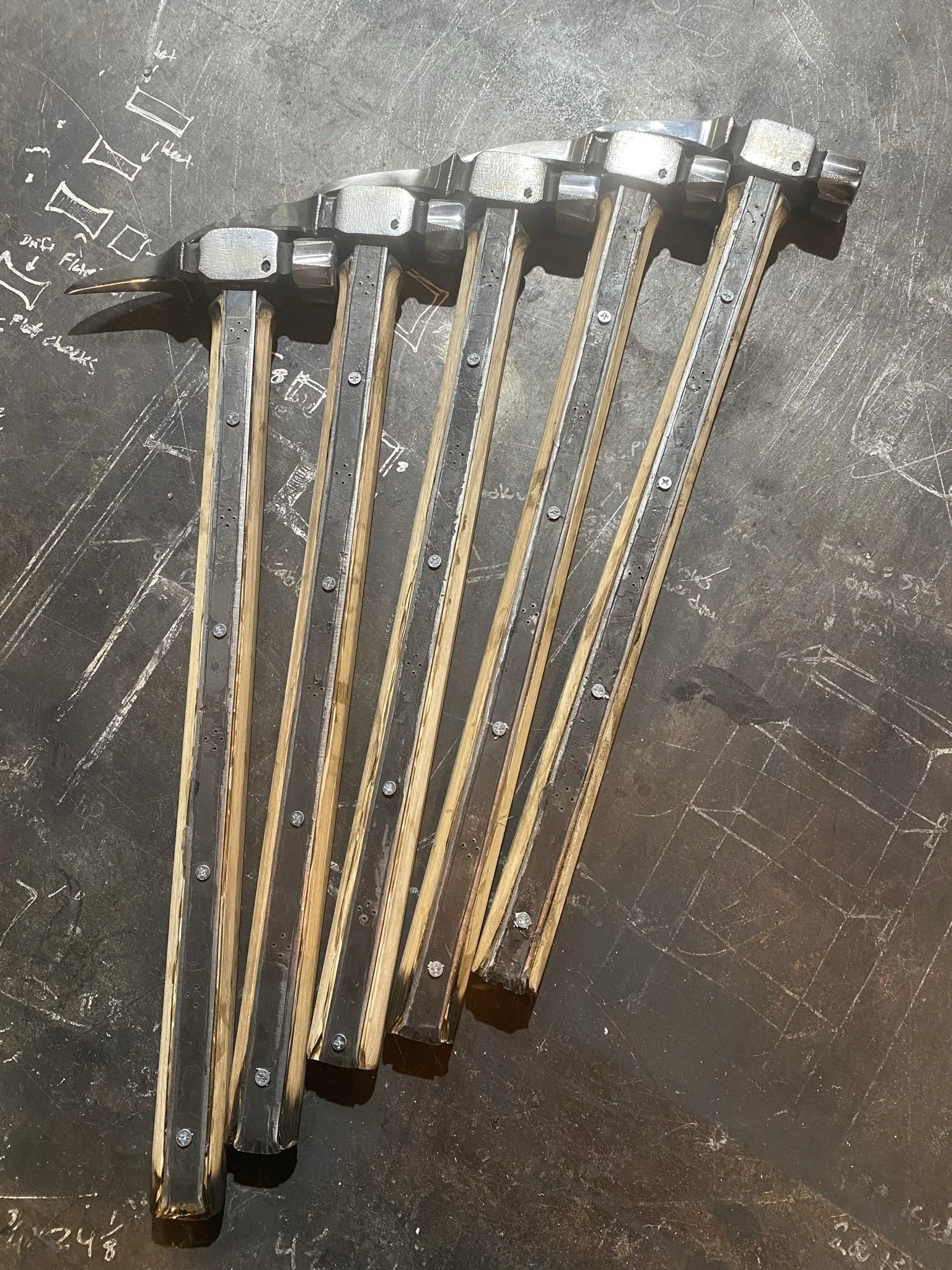 Italian Foot Warhammers with Langets