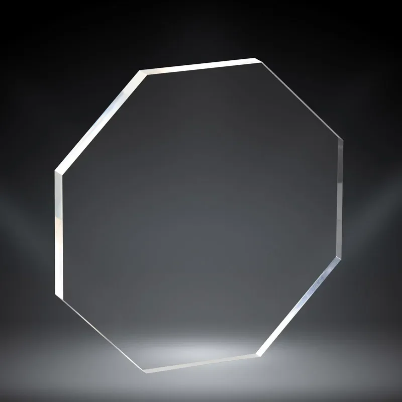 Acrylic Octagon Award
