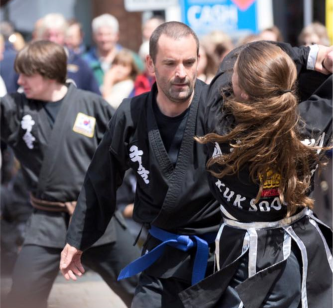 I hold a black belt in Korean Martial Arts