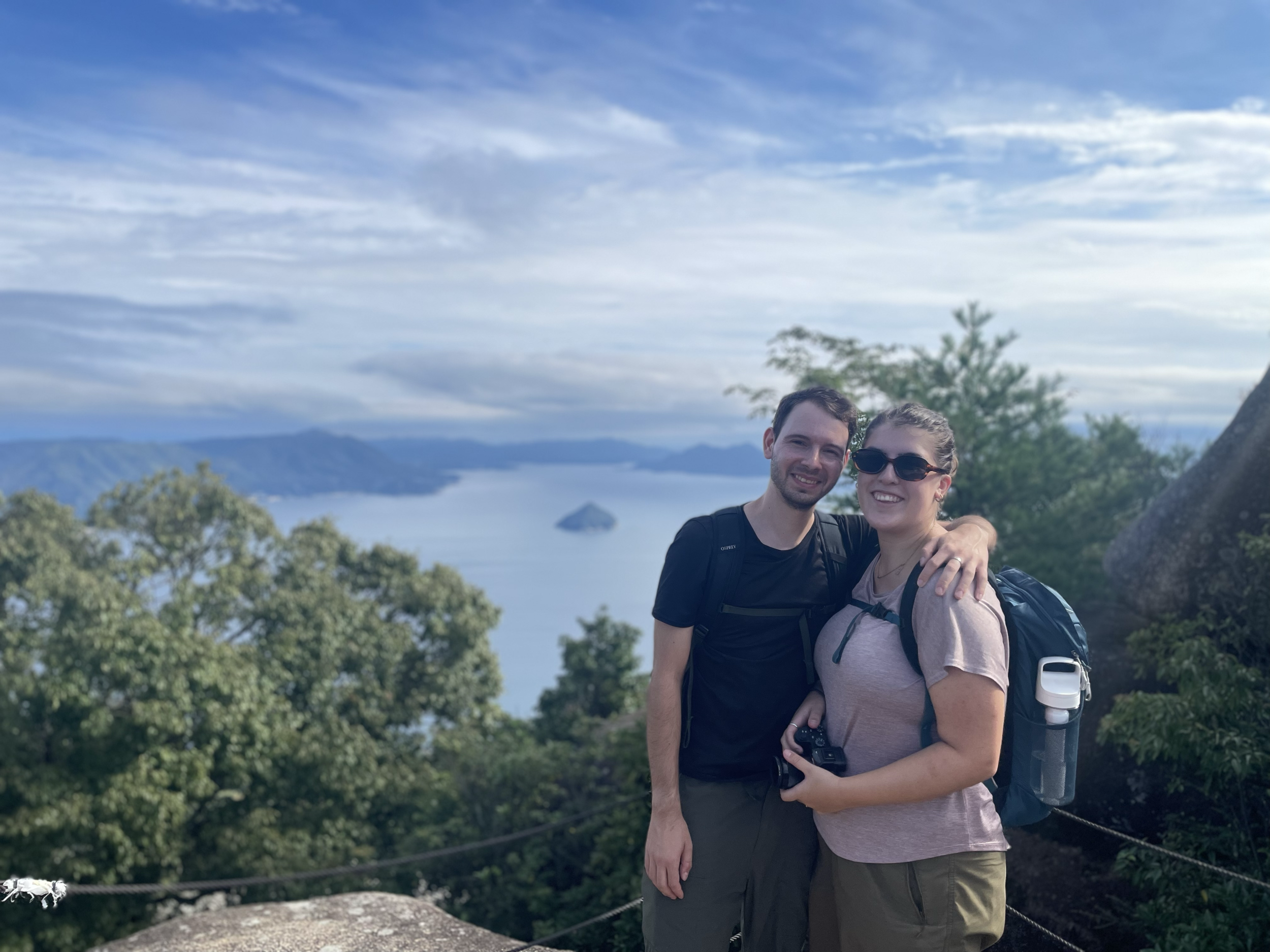 My Fiancé is a big hiker and I try my best to keep up, purely for the views at the top