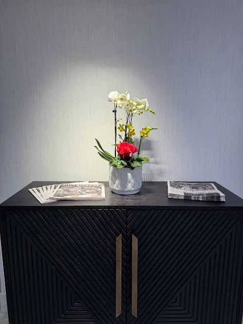 Elegant and small, but perfectly placed in a local professional boise space.