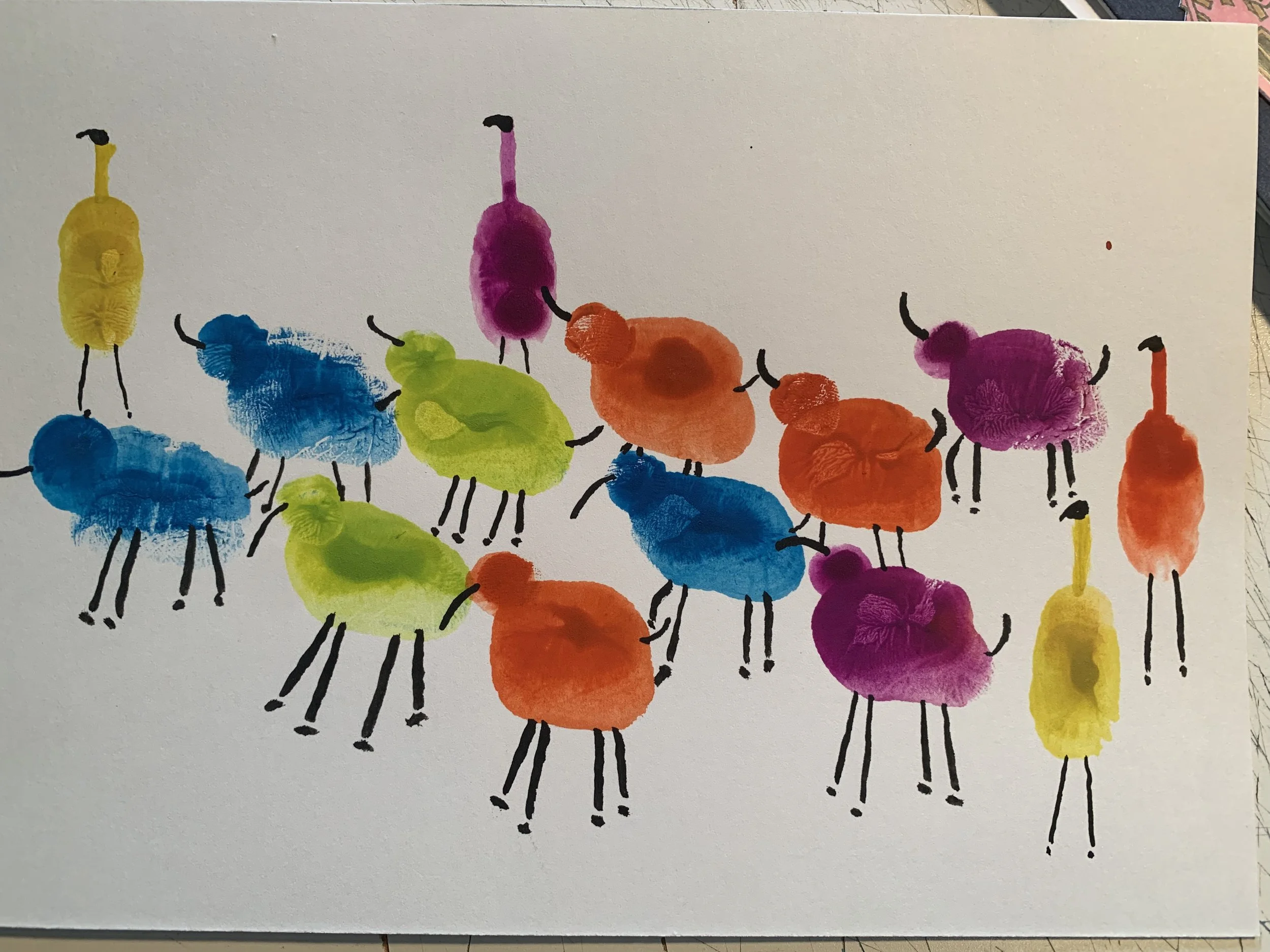 Thumbprint Animals