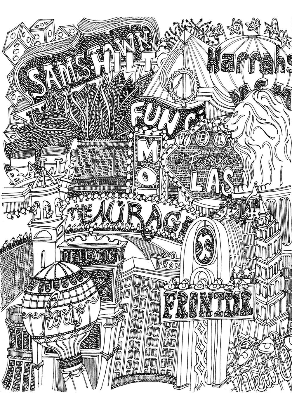 Vegas (B&W)