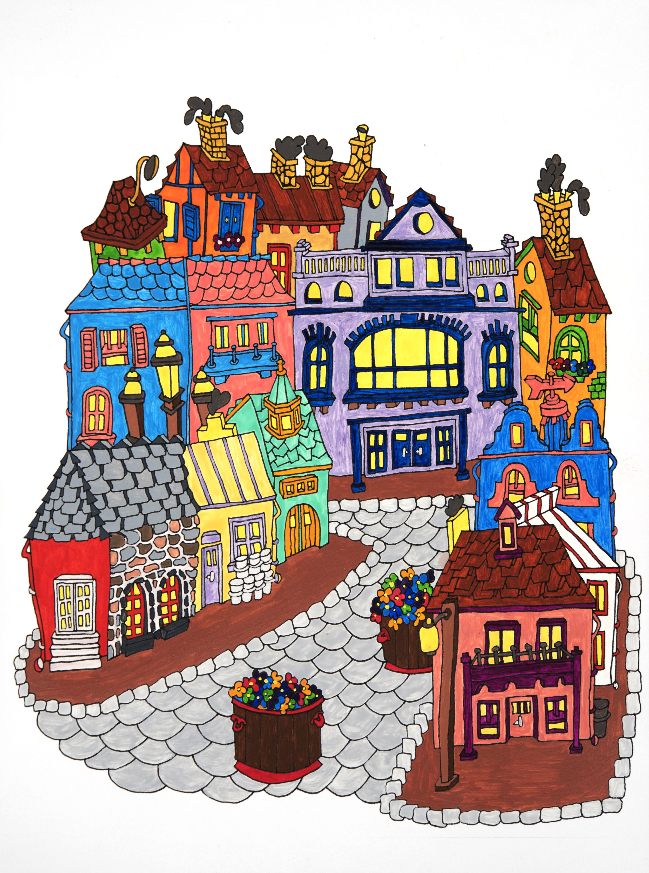 Cobblestone Street