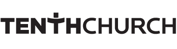 The logo of Tenth Church with black text on a white background.