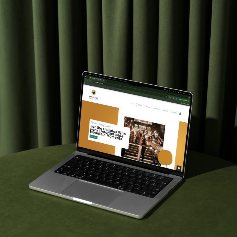 Modern Wix website design for a service based entrepreneur focused on clarity, conversion, and ease of use