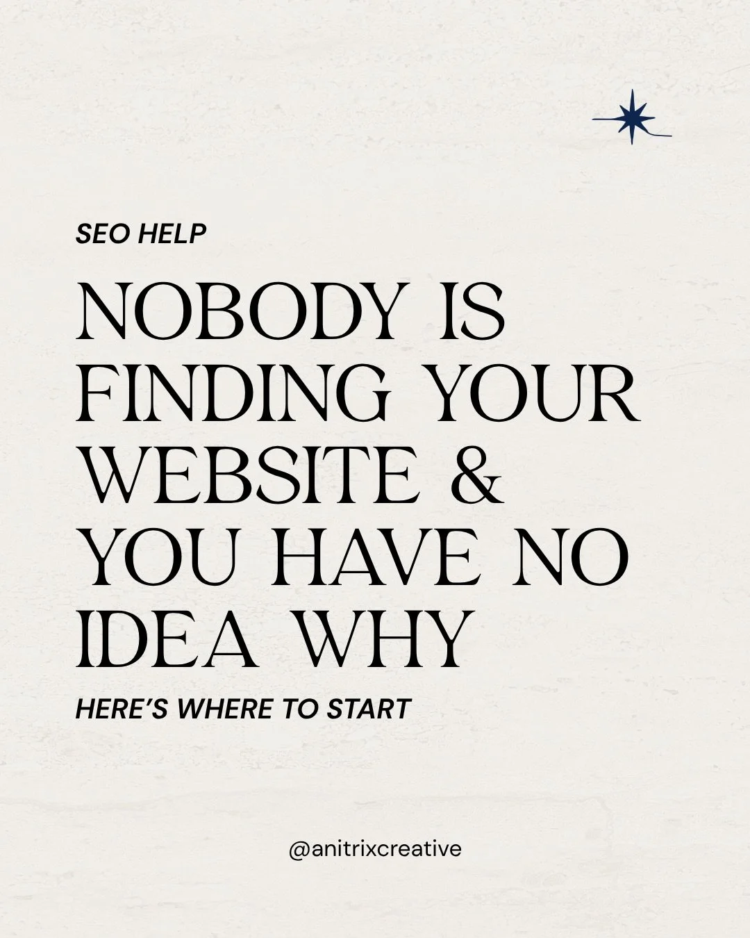 Unpopular opinion: most service-based founders don&rsquo;t have an SEO problem. They have a tracking problem.

I&rsquo;ve been seeing a lot of you mention struggling to show up on Google, so I&rsquo;m running a little SEO series this week with the ba