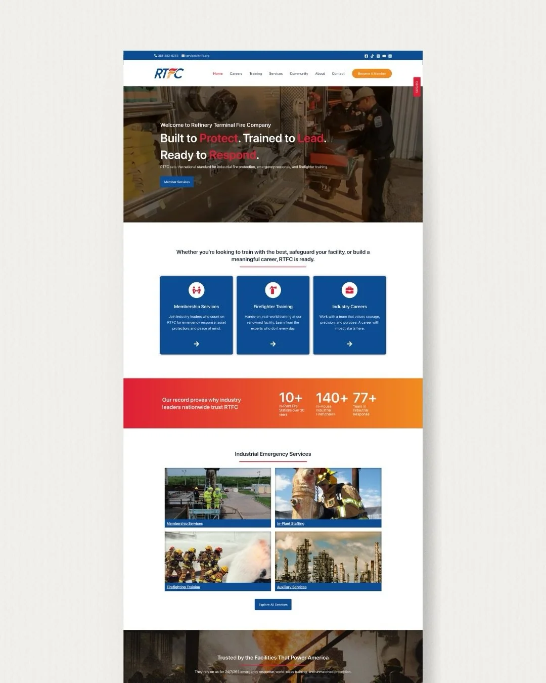 After ⏩ Before

Launch is live! This website hadn&rsquo;t been updated since 2015, when they first launched. 😮&zwj;💨💻

Code displaying on their website bc plugins expired. Everything from too little to too much information. They have an amazing st