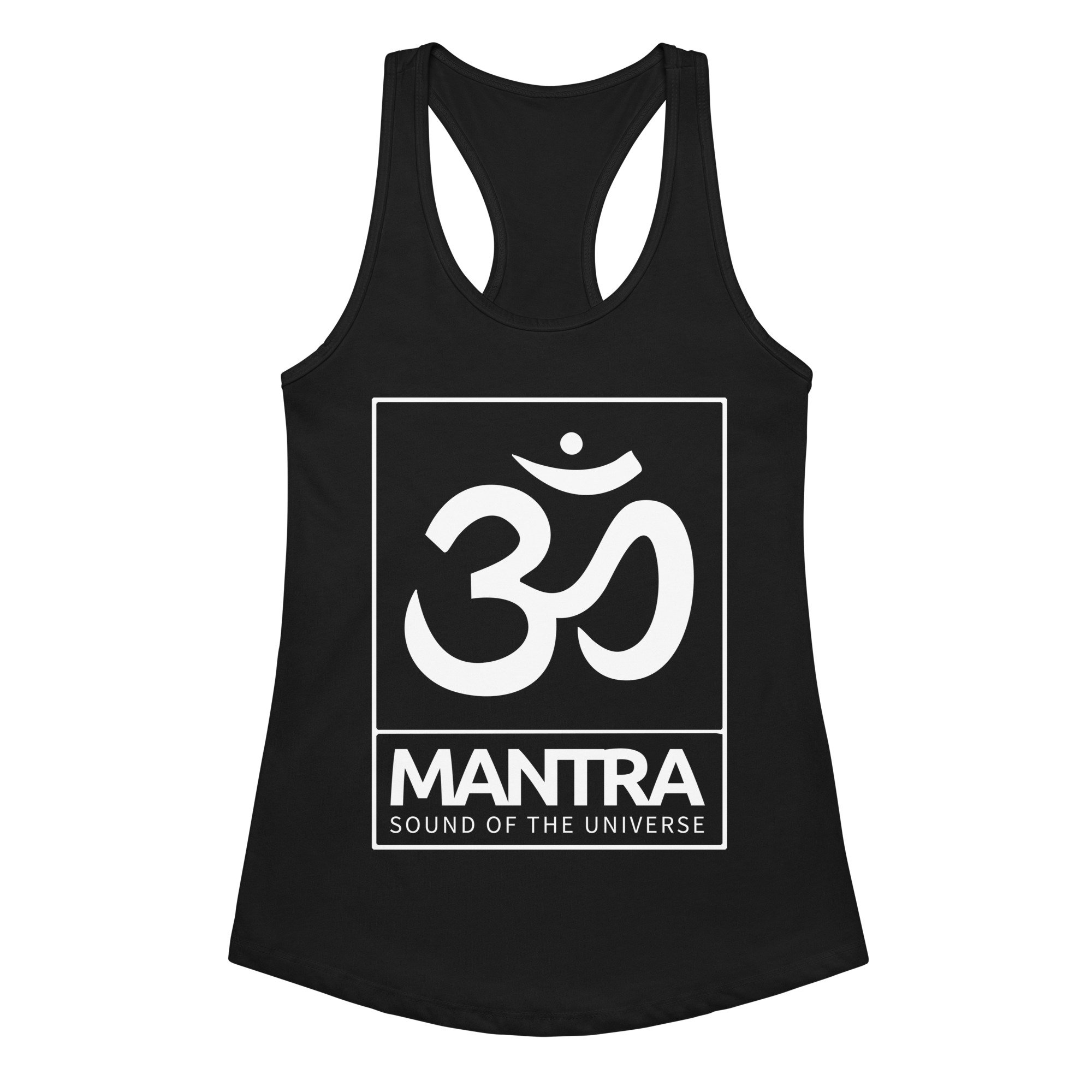 Women’s fitted racerback tank top