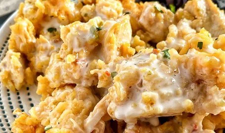 Cheesy Chicken &amp; Rice Bowl (Busy Mom Version – 9 WW Points)