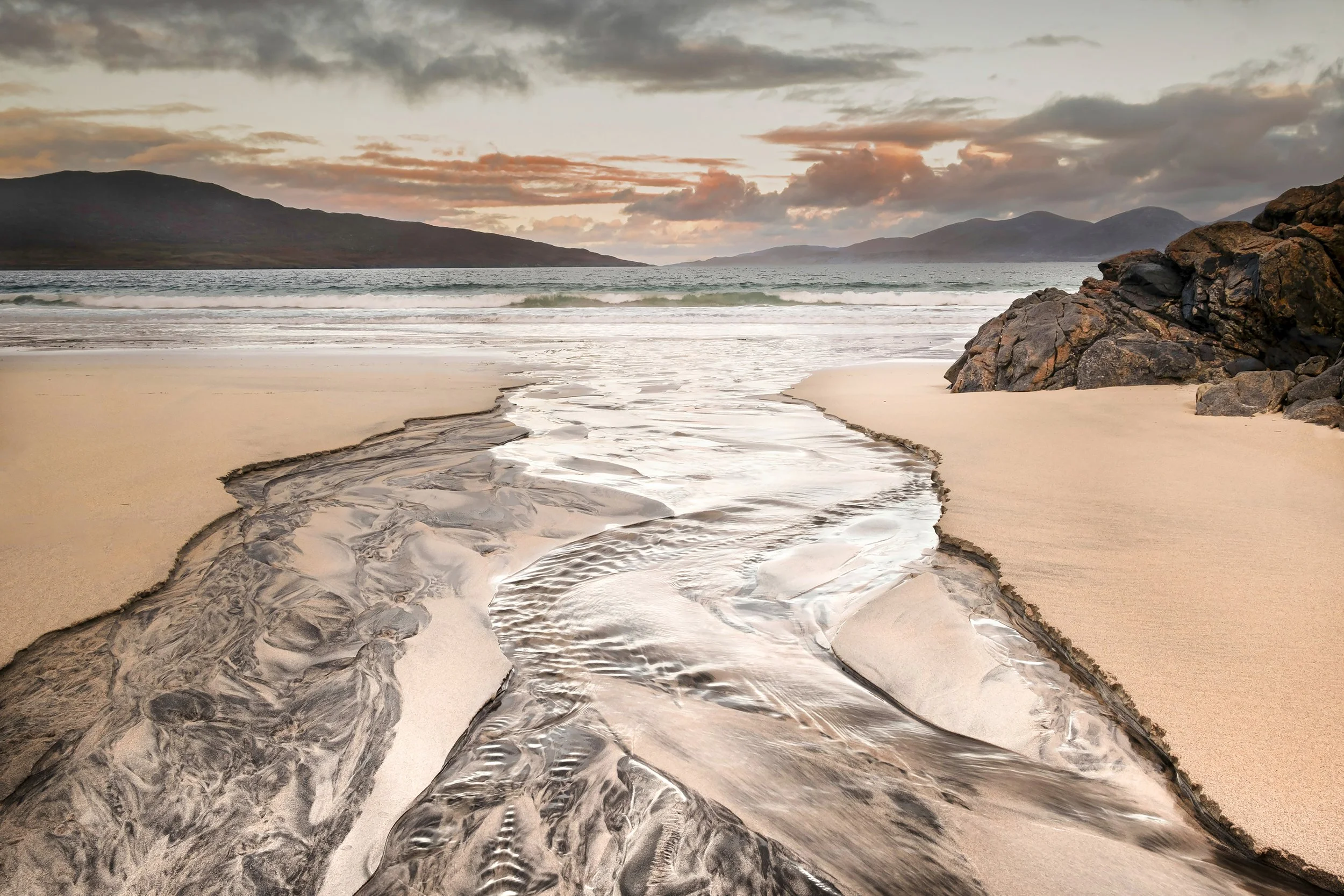 86. Sunset Luskentyre -Frank V Murray.JPG