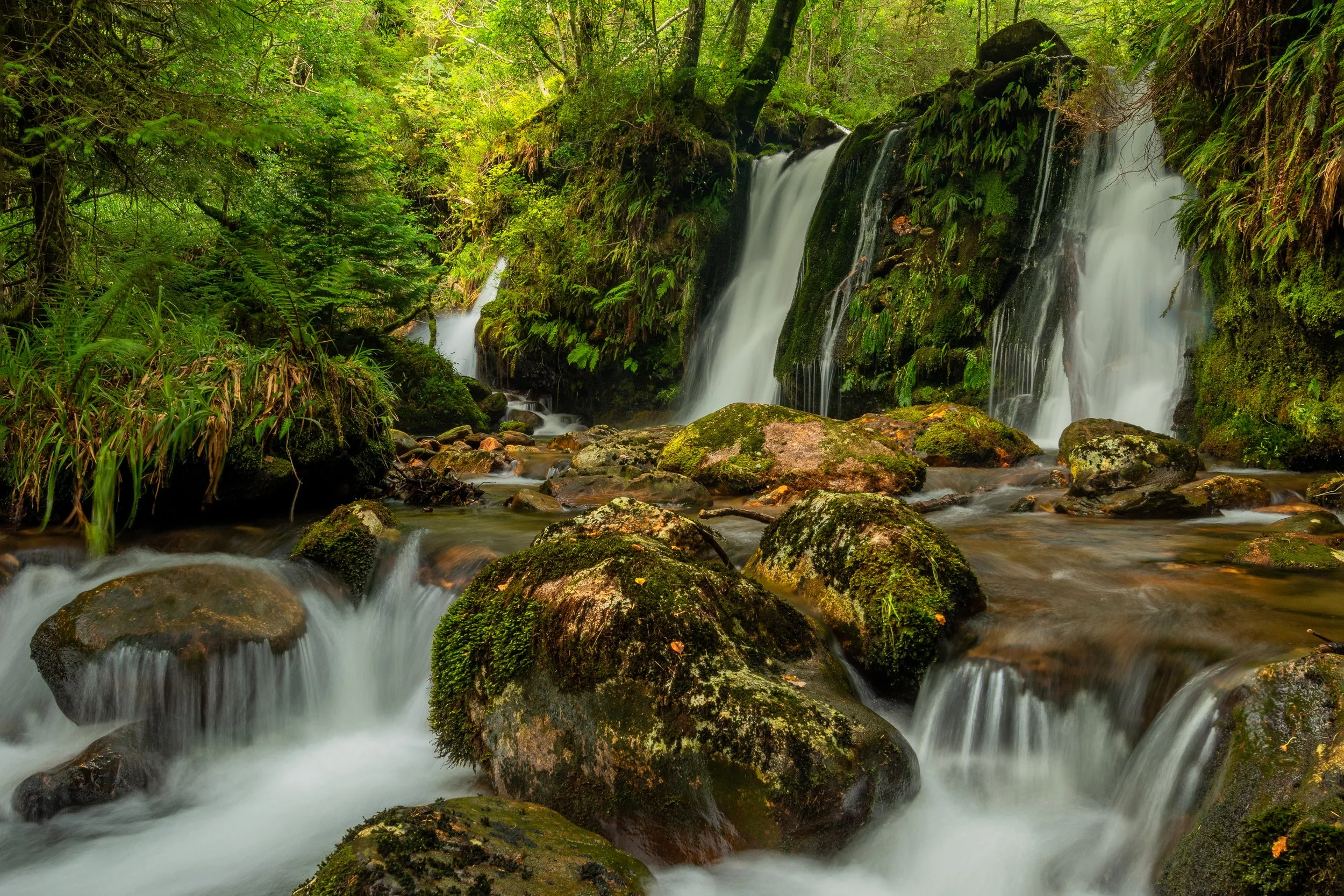 P108-Three Waterfalls Glenmalure Valley Wicklow-FineArt-Adj.jpg