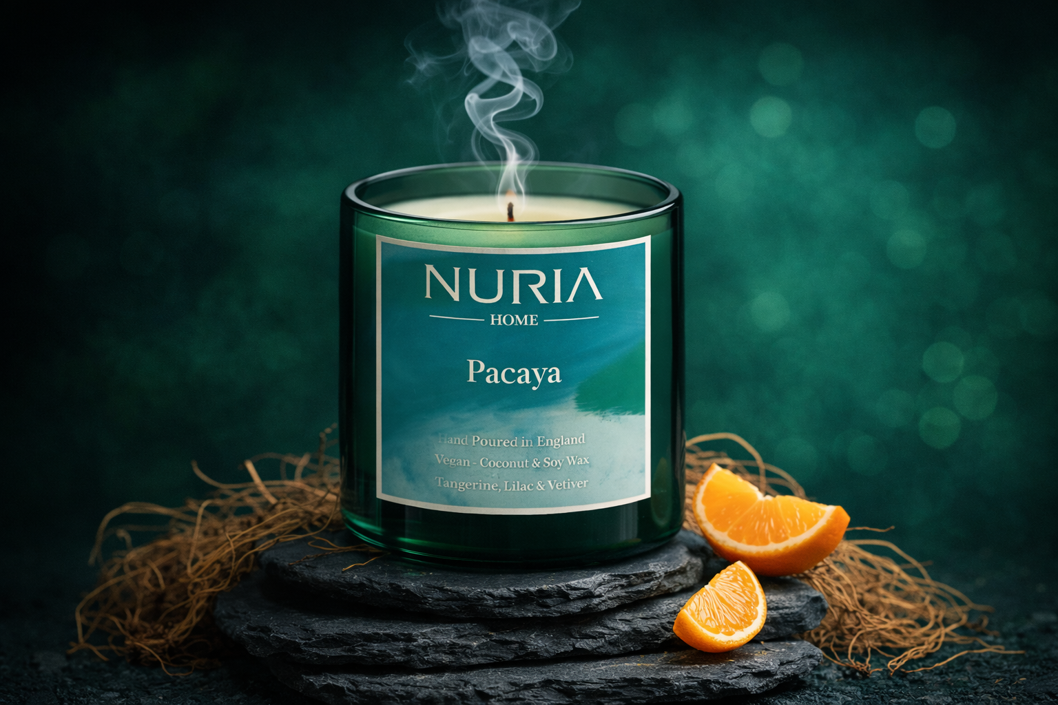 Pacaya Candle  - Tangerine, Lilac & Vetiver (30cl)