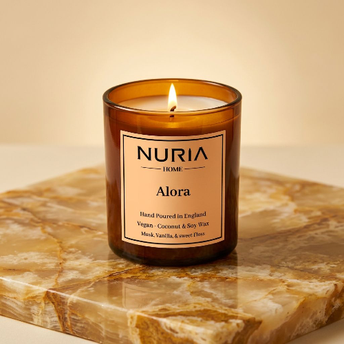 Alora Candle  - Candied vanilla & Musk (30cl)