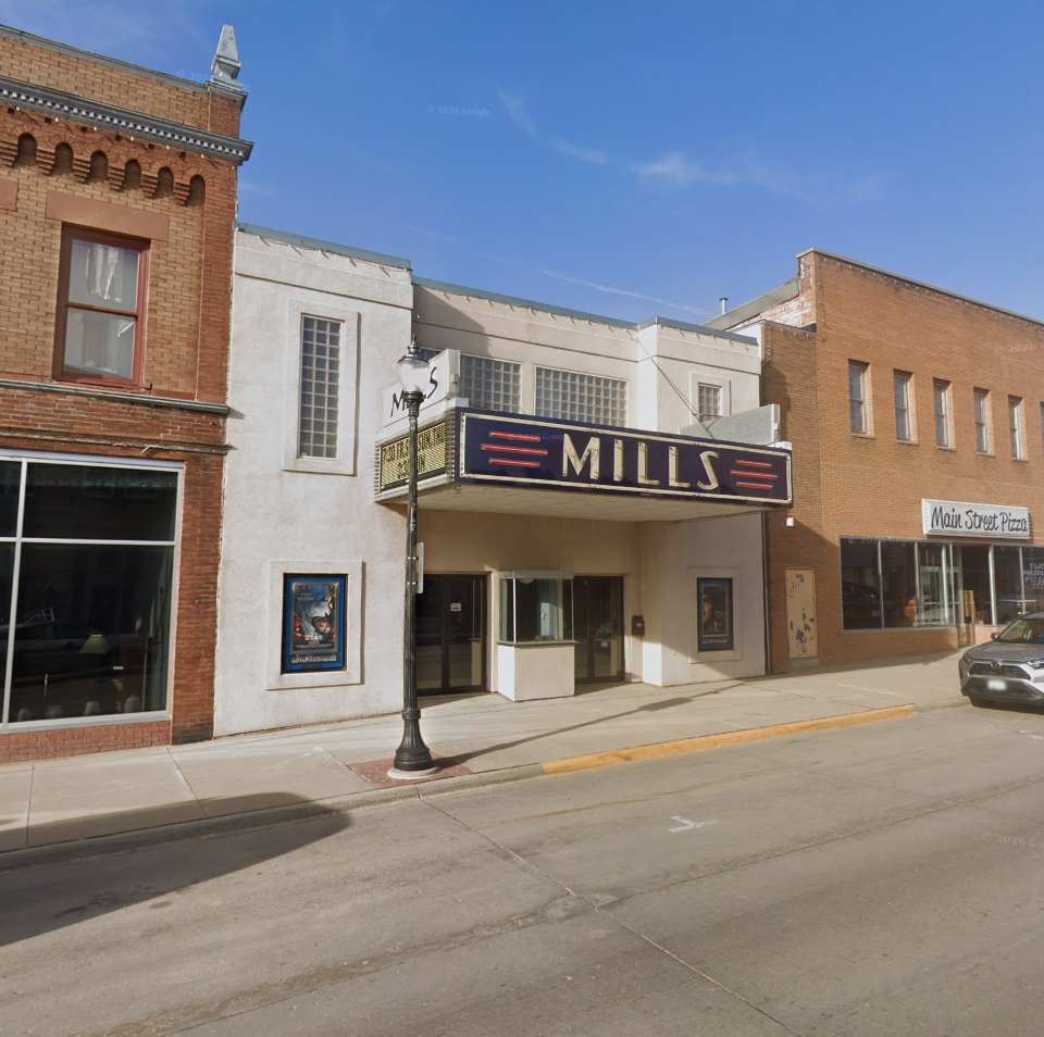 Mills Theater Exterior