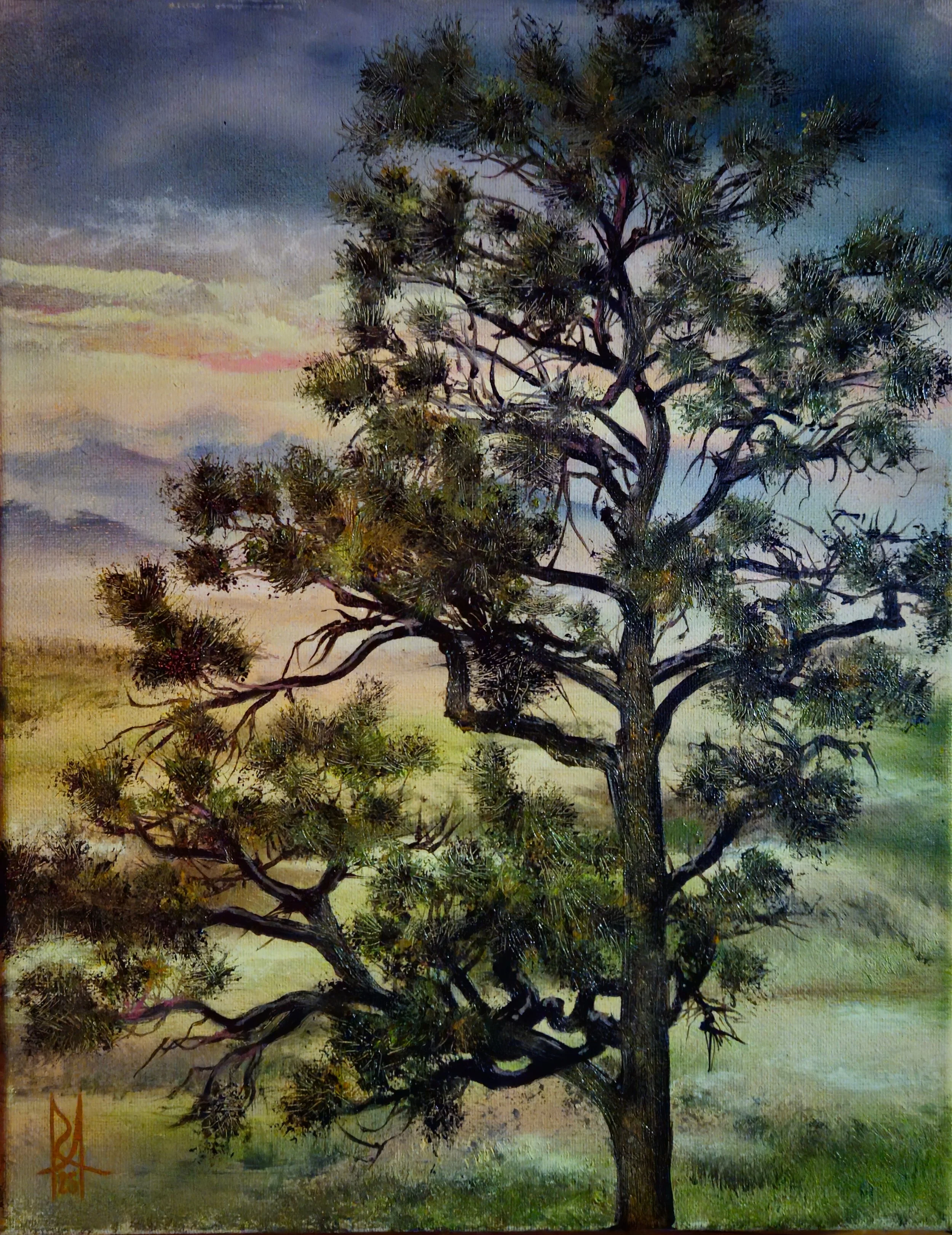 Wedding Tree - Oil on Panel 12x16"  (sold)