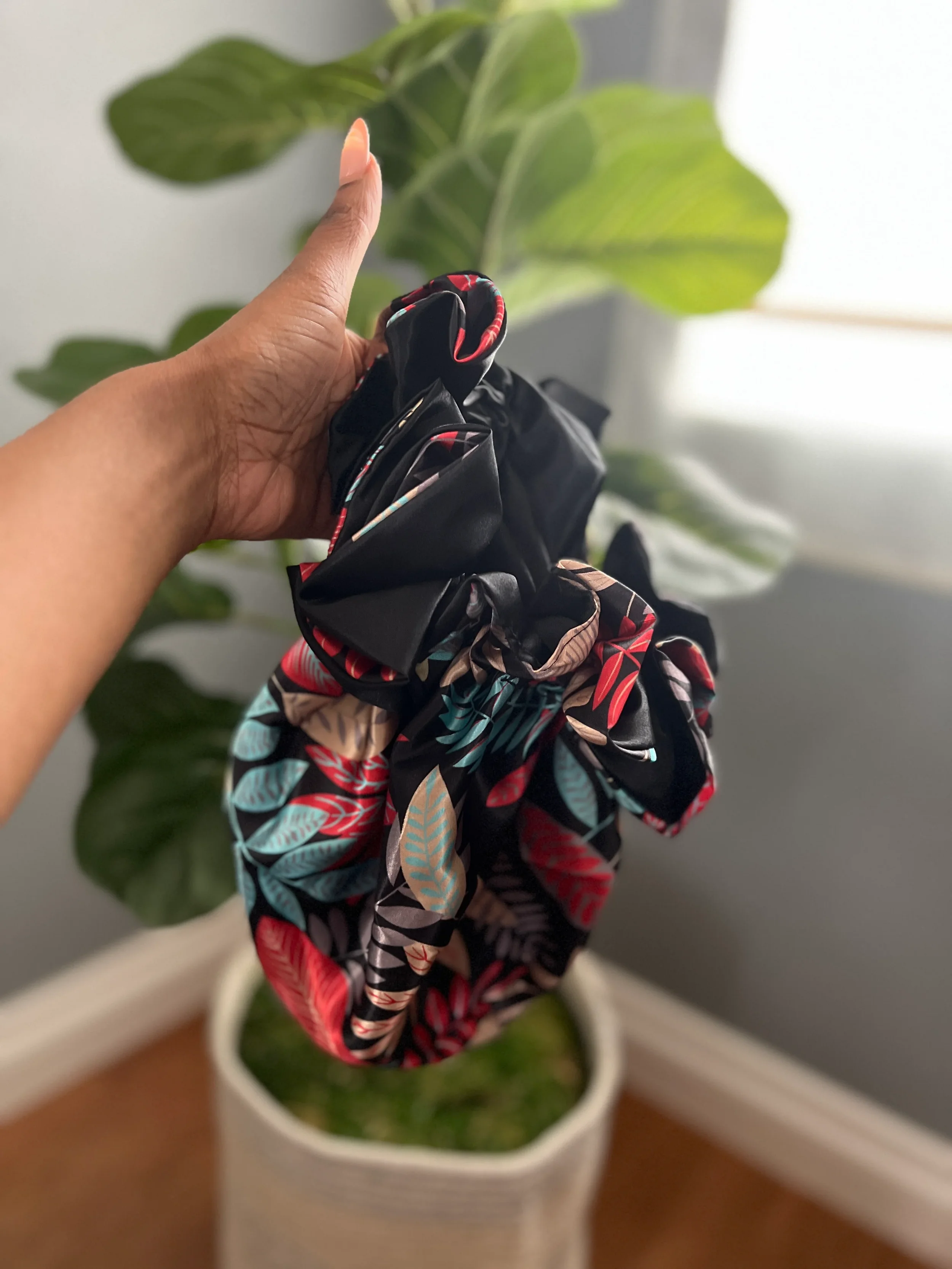 StayOn Satin Bonnet Good Vibes Only