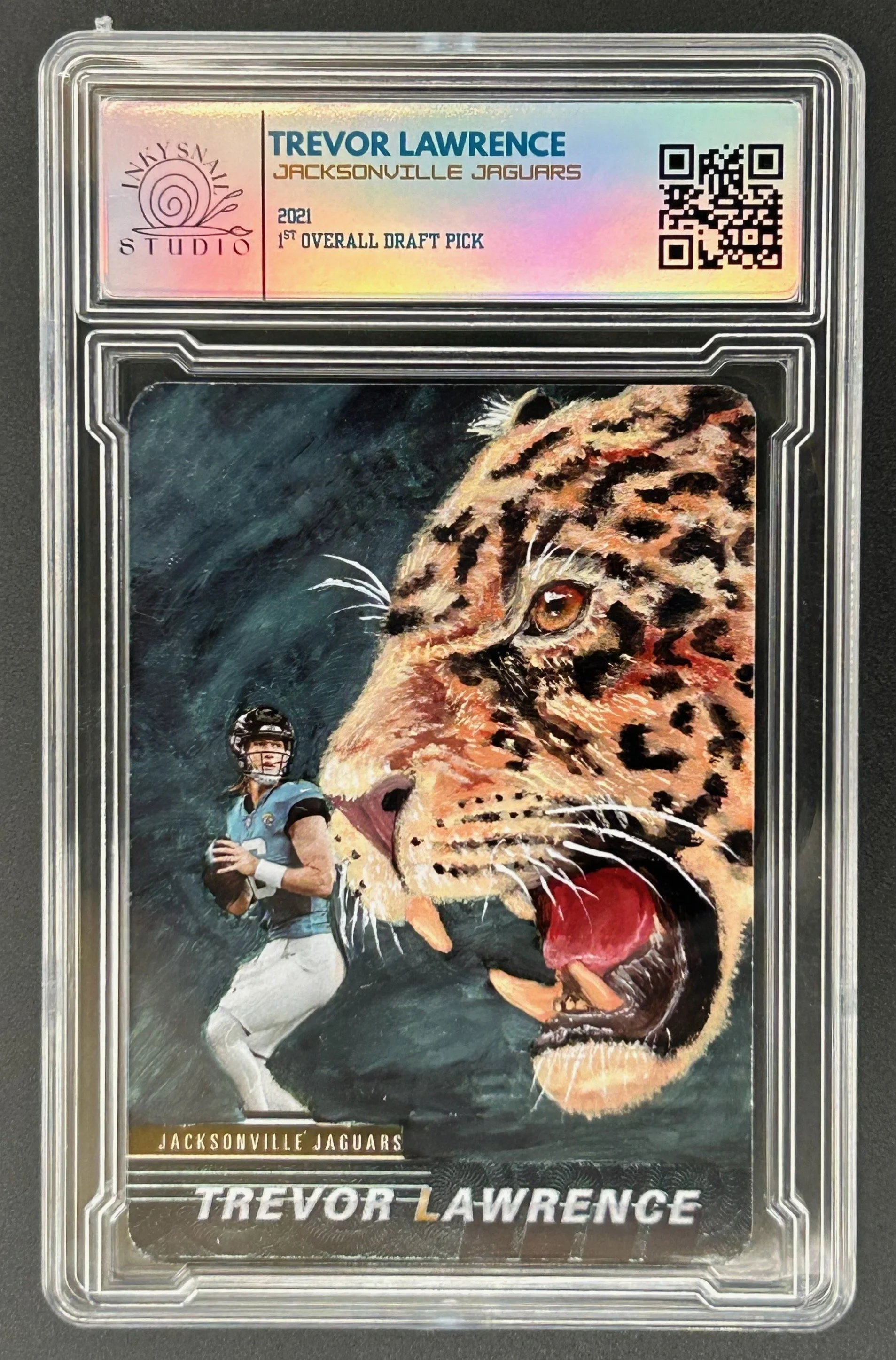 Trevor Lawrence, Jacksonville Jaguars | Collectible Slabbed Print