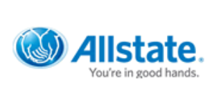 Allstate logo with slogan 'You're in good hands.'