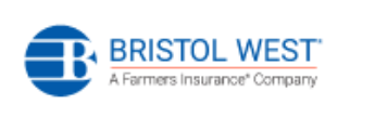 Bristol West logo with blue text and emblem