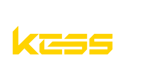 Kess 2 logo in yellow and black on a black background.