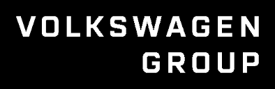 Volkswagen Group logo on a black background